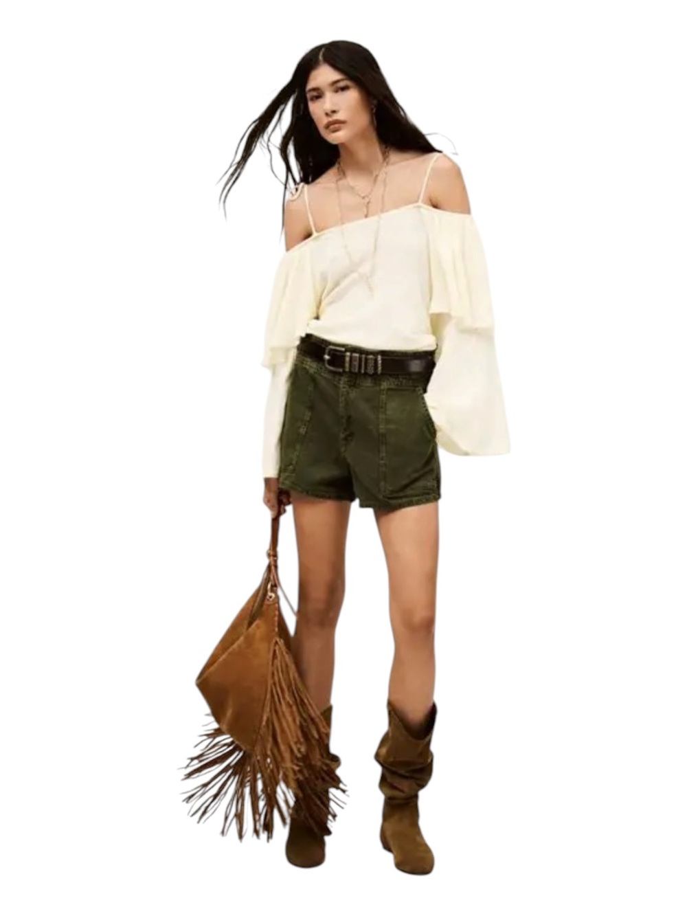 NWT ba&sh Vala Jumper in Ecru Cream Size US 4